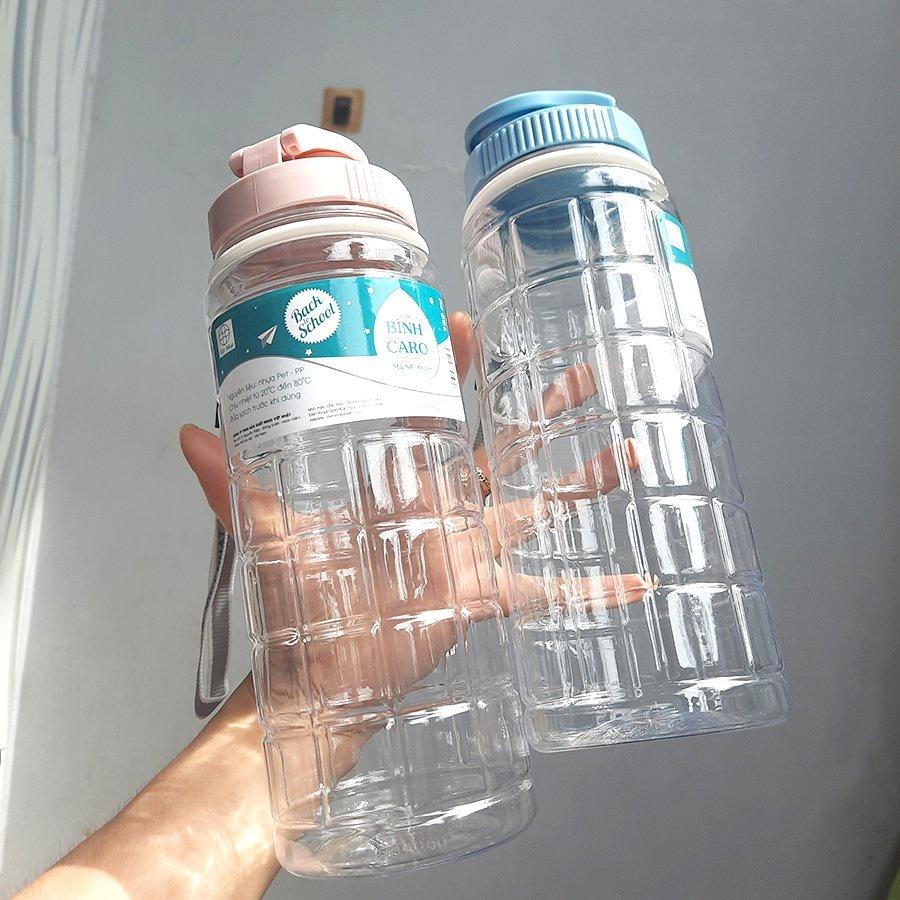 Bình Nước Học Sinh/ Sinh viên Caro Việt Nhật 900ml (0099)A1523