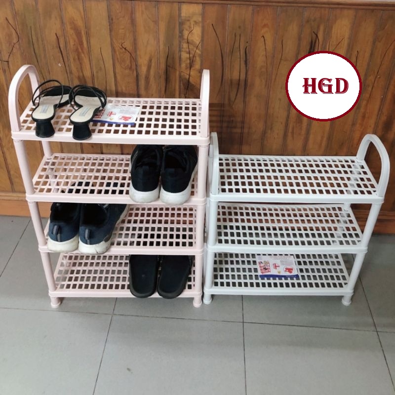 Kệ Giày Dép 3 Tầng Nhựa Việt Nhật, Giá Đựng Giày , Kệ Dép Bền Đẹp Chắc Chắn Nhiều Tầng (5503) A4651