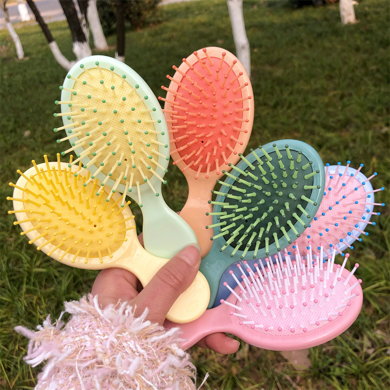 Lược Chải Tóc Mini Thiết Kế Đệm Khí Dễ Thương Tiện Dụng A2523
