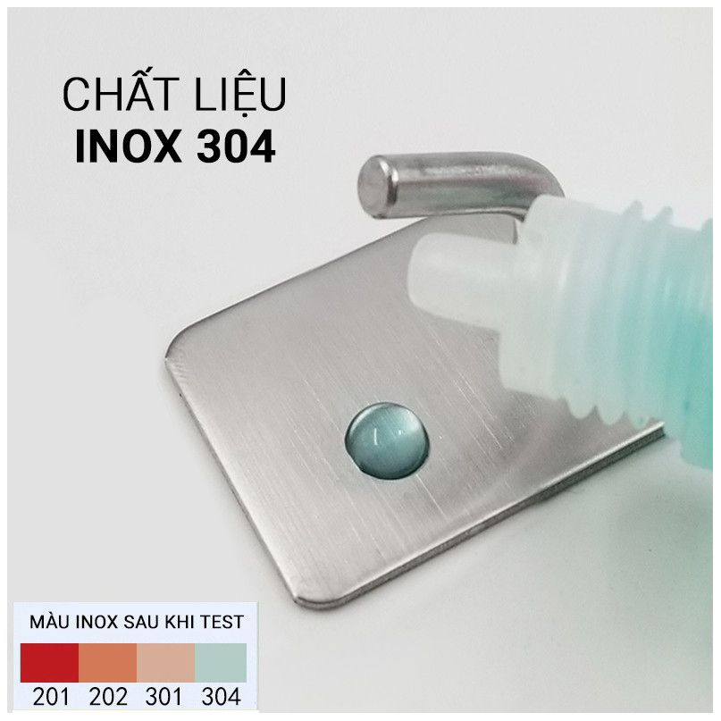 Móc Treo Inox 304 Dán Tường Siêu Dính Chịu Lực Treo Đồ A2131