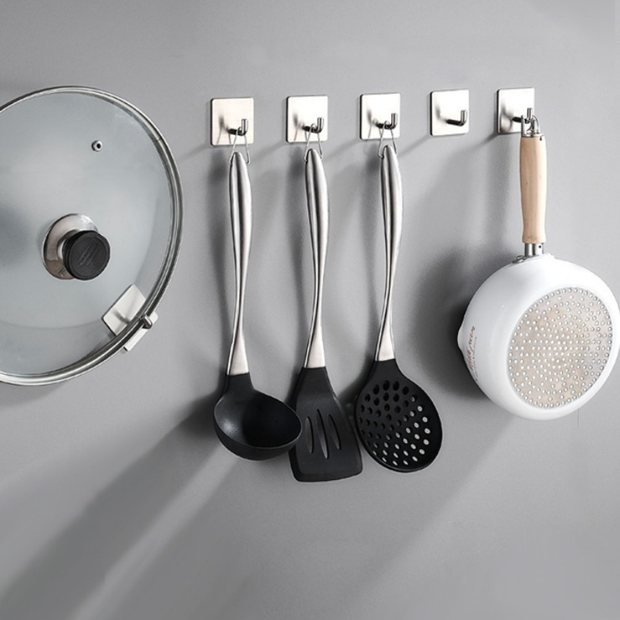Móc Treo Inox 304 Dán Tường Siêu Dính Chịu Lực Treo Đồ A2131