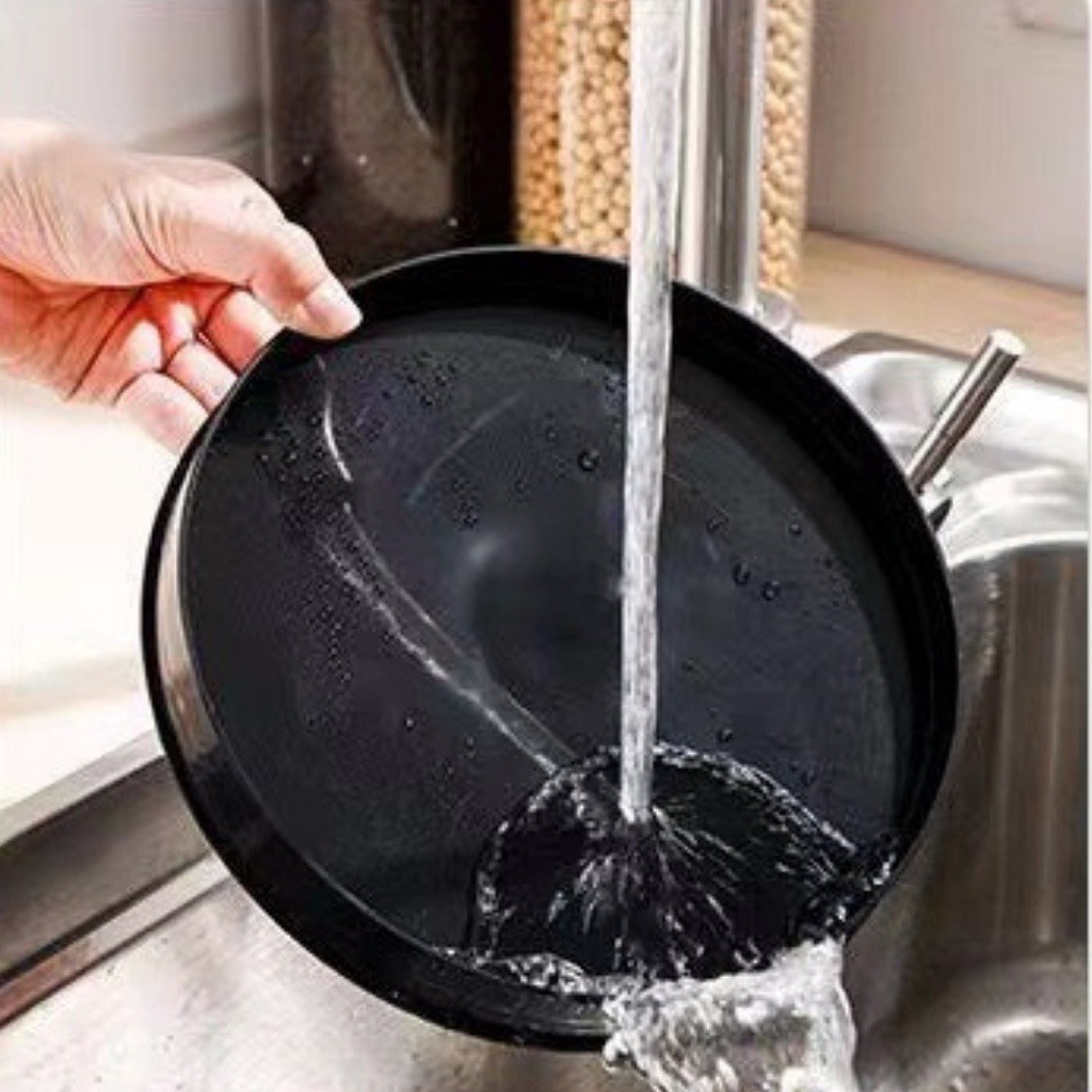 Giá Đựng Đũa Thìa Dao Kéo Hình Tròn Xoay 360 Độ Có Khay Hứng Nước A1471