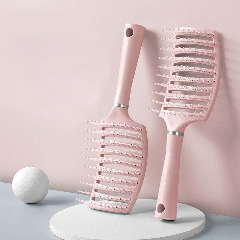 Lược Bán Nguyệt Tạo Kiểu Tóc Chải Bồng Xoăn Tóc đệm khí Massage Da đầu A2223