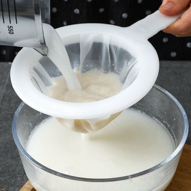 Rây lọc Thực Phẩm Siêu Mịn, Dụng Cụ Lọc Sữa Đậu Nành, Mật Ong, Sữa Hạt, Vợt Lọc Nước Ép Hoa Quả A4952
