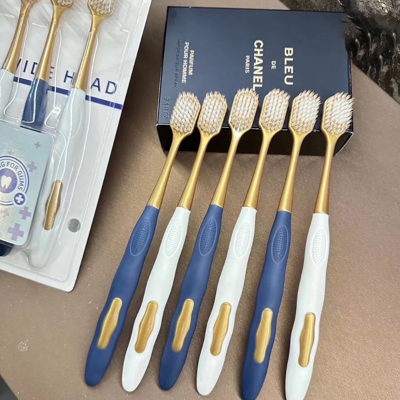 Combo 6 Bàn Chải Đánh Răng Nội Địa Trung Lông Mềm Cao Cấp A2554