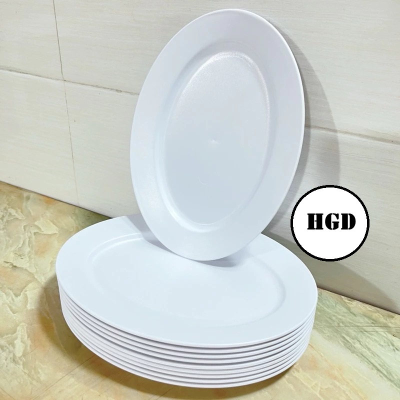 Đĩa Bầu Dục Lòng Sâu Việt Nhật (1209-4) Đĩa Đựng thức Ăn A2943