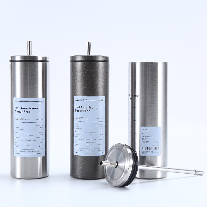 Ly giữ nhiệt Americano 600ML Bình giữ nhiệt cao cấp inox 304 A2733