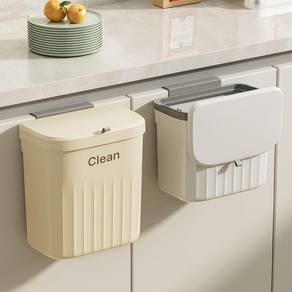 Thùng Đựng Rác Thông Minh Lắp Cánh Tủ 12L Tiện lợi Gọn Gàng A0652