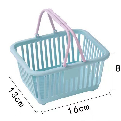 Giỏ Xách Đựng Đồ 2 Quai Mini Decor Giỏ Trang Trí Đựng Vật Dụng Cute A1661