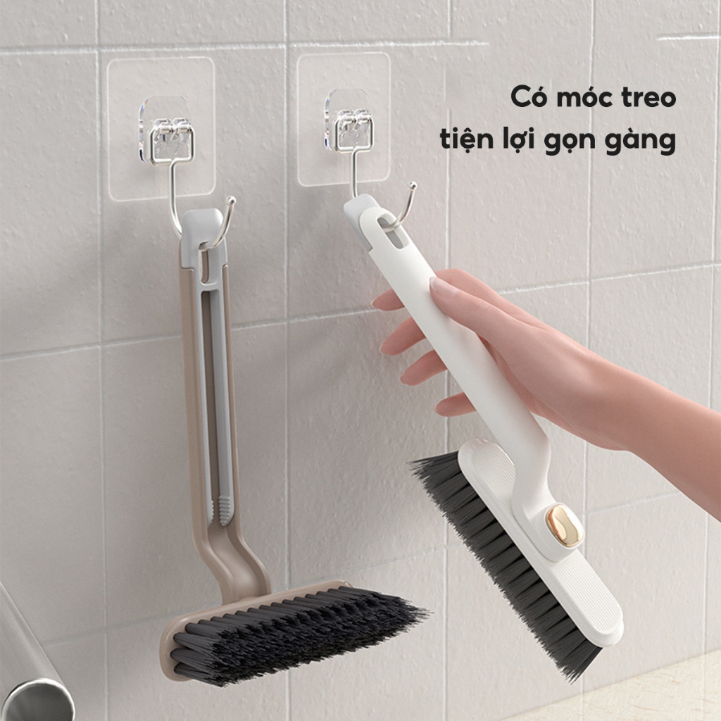 Chổi Vệ Sinh Khe Hở Góc Chết Loại Mới Xoay 360 Độ Vệ Sinh Phòng Tắm Cạnh Cửa A3121