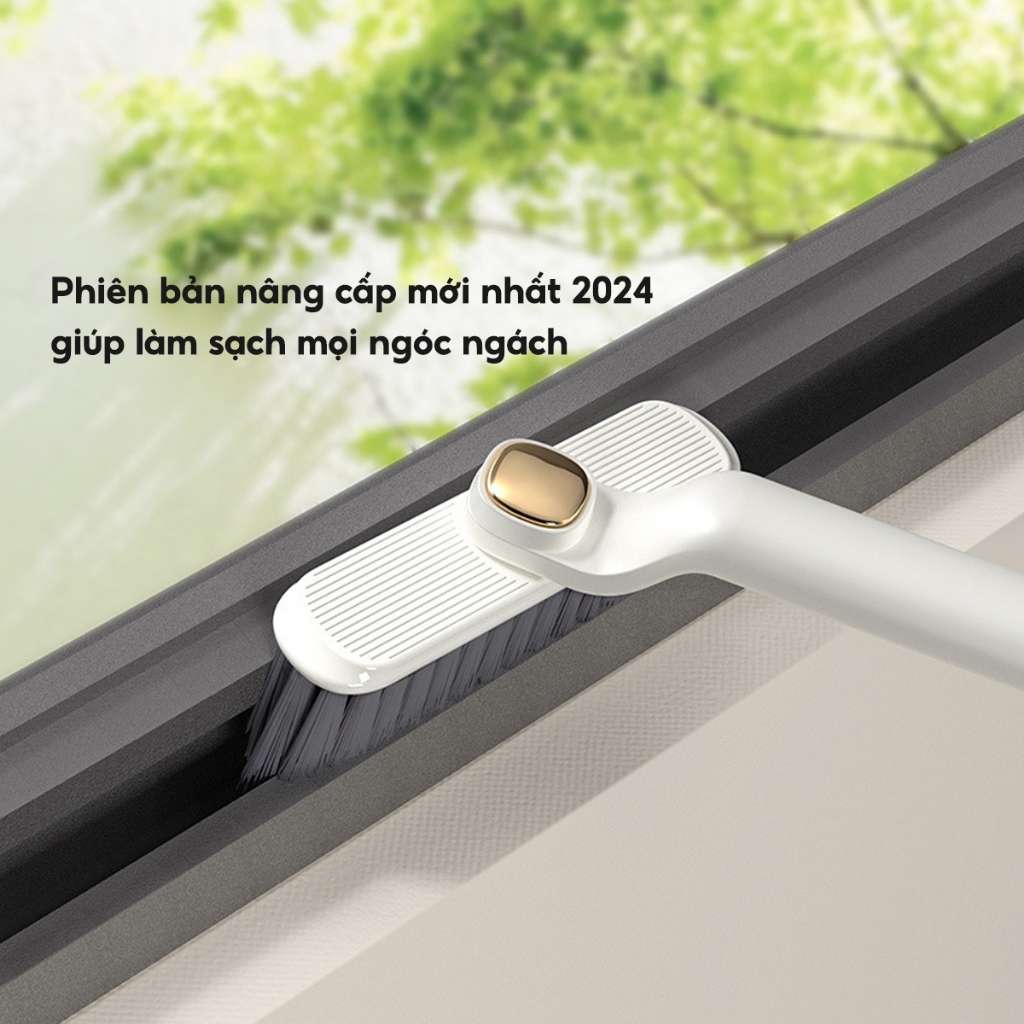 Chổi Vệ Sinh Khe Hở Góc Chết Loại Mới Xoay 360 Độ Vệ Sinh Phòng Tắm Cạnh Cửa A3121