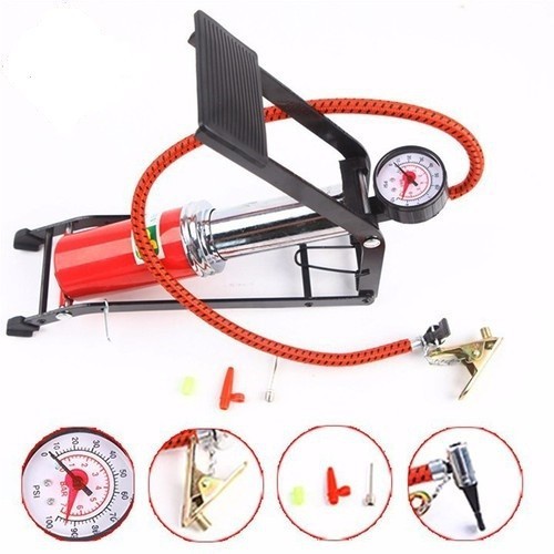 Bơm Hơi Đạp Chân Cho ÔTÔ , Xe Máy, Xe Đạp, Bơm Bong Bóng Đa Năng A4411