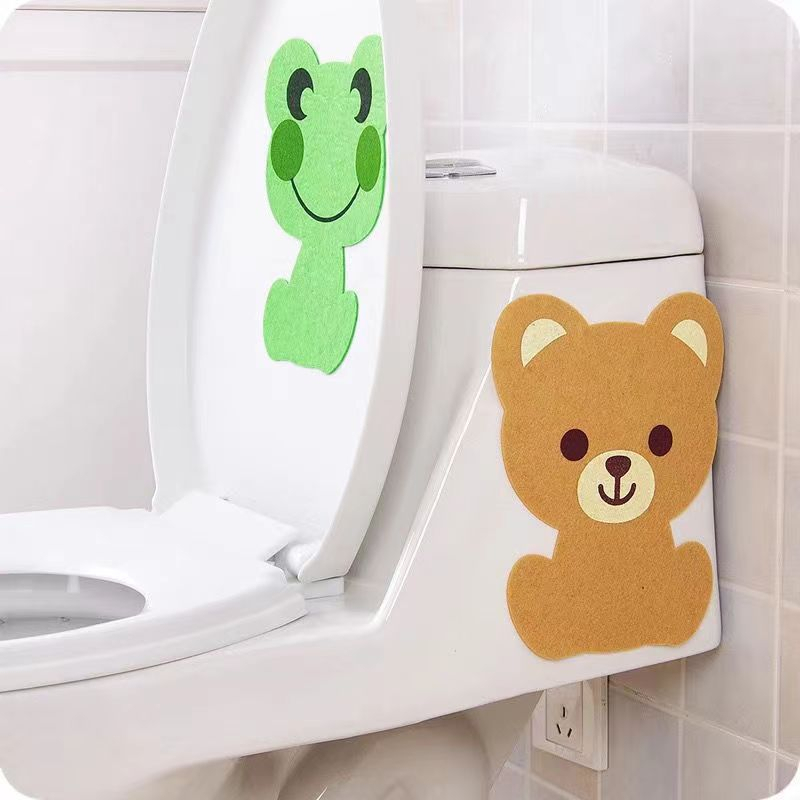 Miếng Dán Khử Mùi Bồn Cầu, Toilet, MIếng Dán Than Tre Hoạt Tính Làm Thơm Bồn Cầu Lọc Không Khí A3641