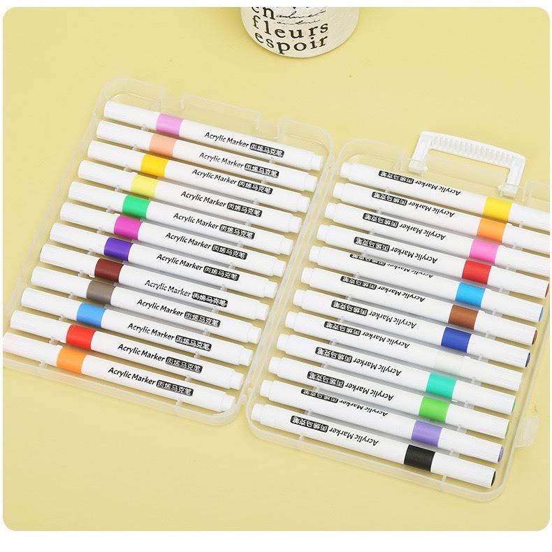 Bộ 60 Bút màu Acrylic Marker Thỏa Sức Đam Mê Vẽ Nghệ Thuật A2522