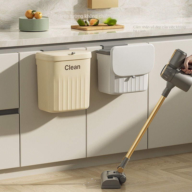 Thùng Đựng Rác Thông Minh Lắp Cánh Tủ 12L Tiện lợi Gọn Gàng A0652