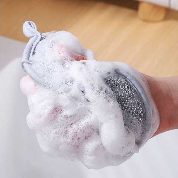 Giẻ Rửa Bát Sợi Kim Loại, Miếng Bọt Biển Cọ Rửa Xoong Nồi, Khăn Lưới Rửa Chén Dĩa A1632