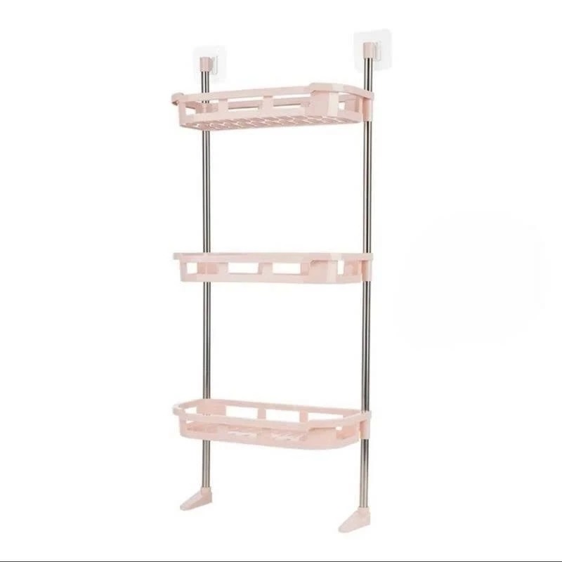 Kệ Nhà Tắm 3 Tầng Việt Nhật, Kệ Để Đồ Kệ Nhà Vệ Sinh Toilet Nhà Tắm (5581-3) A5741