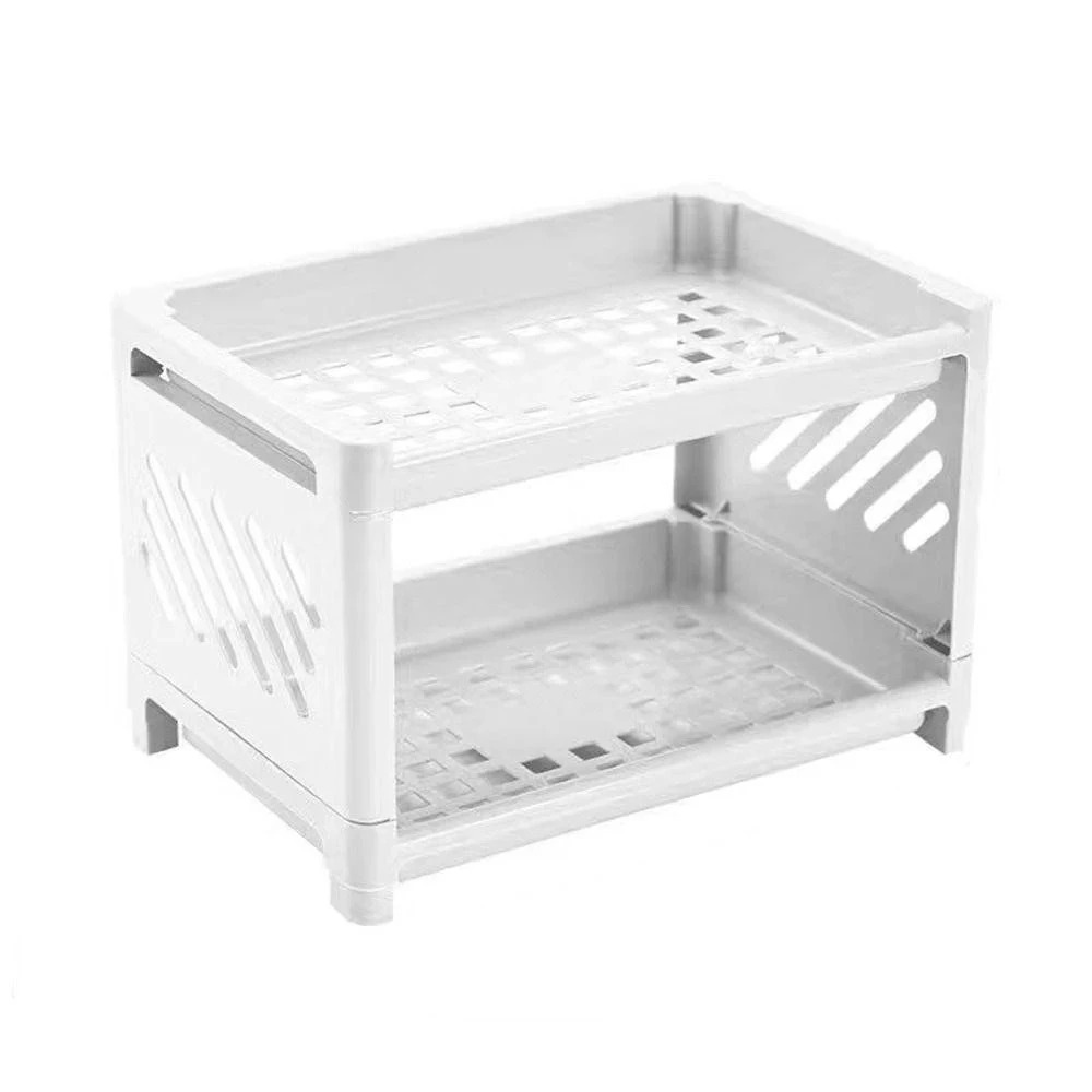 Kệ nhựa dung tích lớn decor đựng trang sức, mỹ phẩm, văn phòng phẩm phong cách Hàn Quốc A2643