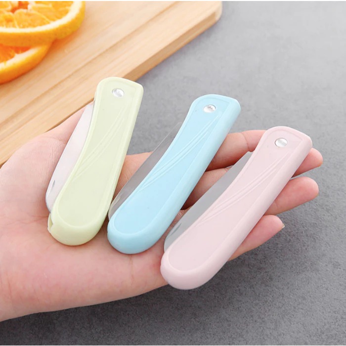Dao gập mini gọt hoa quả cầm tay dao gấp đa năng gọt vỏ trái cây dao nhà bếp nhỏ A1236