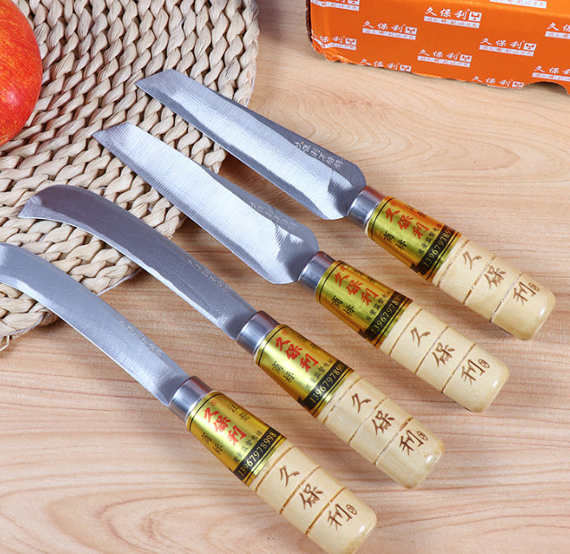 Dao Gọt Cán Gỗ Nội Địa Trung Cực Bén Cắt Gọt Trái Cây Rau Củ A0313