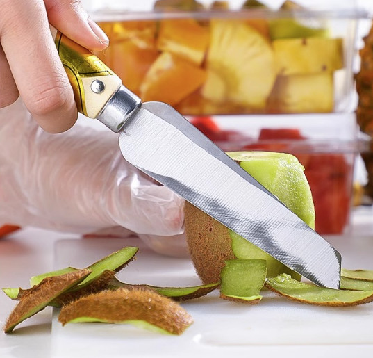 Dao Gọt Cán Gỗ Nội Địa Trung Cực Bén Cắt Gọt Trái Cây Rau Củ A0313