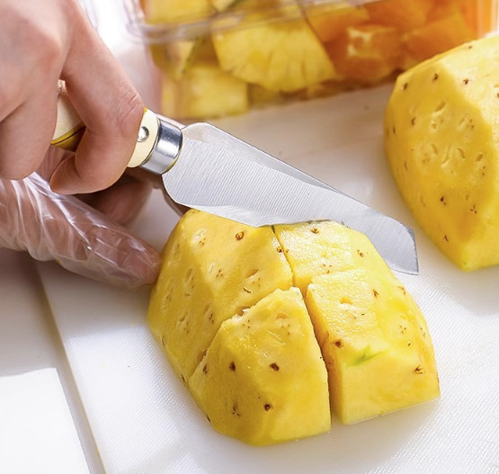 Dao Gọt Cán Gỗ Nội Địa Trung Cực Bén Cắt Gọt Trái Cây Rau Củ A0313