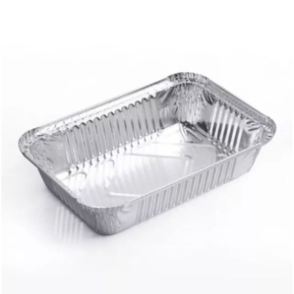 Sét 10 Khuôn Bạc Nướng Hình Chữ Nhật Khay Giấy Bạc Đựng Thực Phẩm Lót Nồi Chiên Tiện Lợi A2243