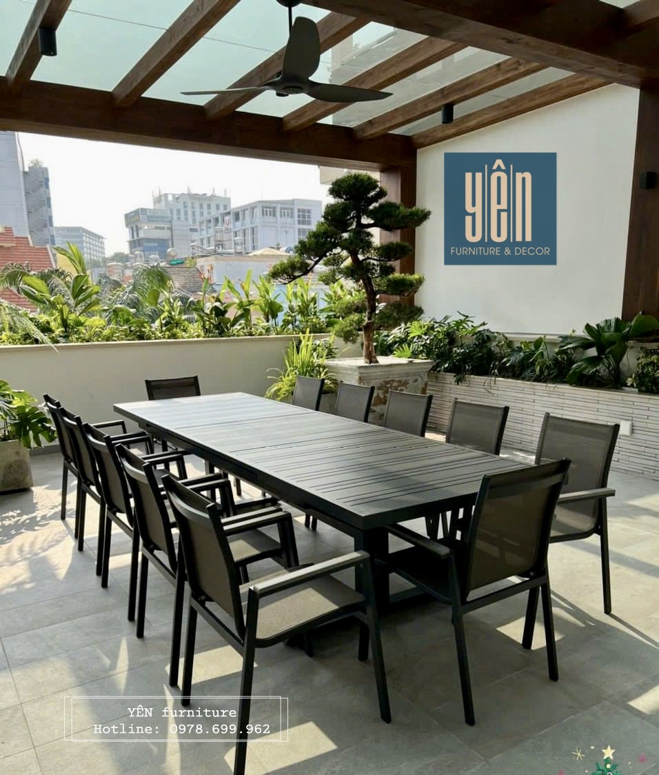 Bộ Bàn Ghế Ngoài Trời NH03-12BKD3200