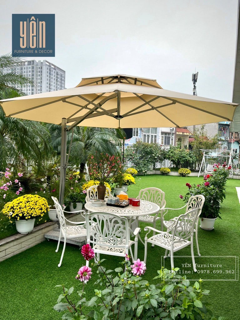 Bộ Bàn Ghế Sân Vườn ND11T-06D1200