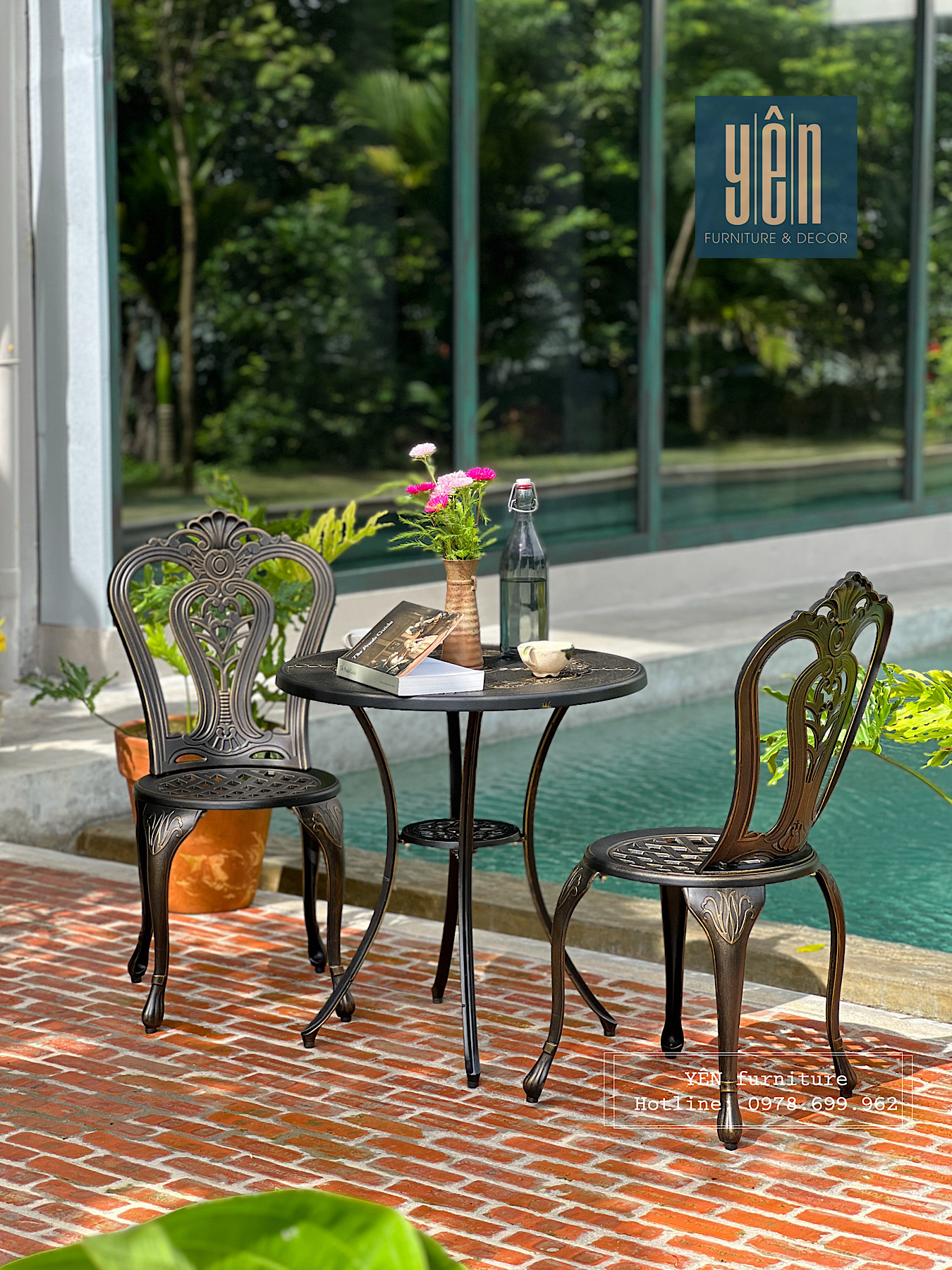 Bàn Ghế Sân Vườn ND10N-02D650