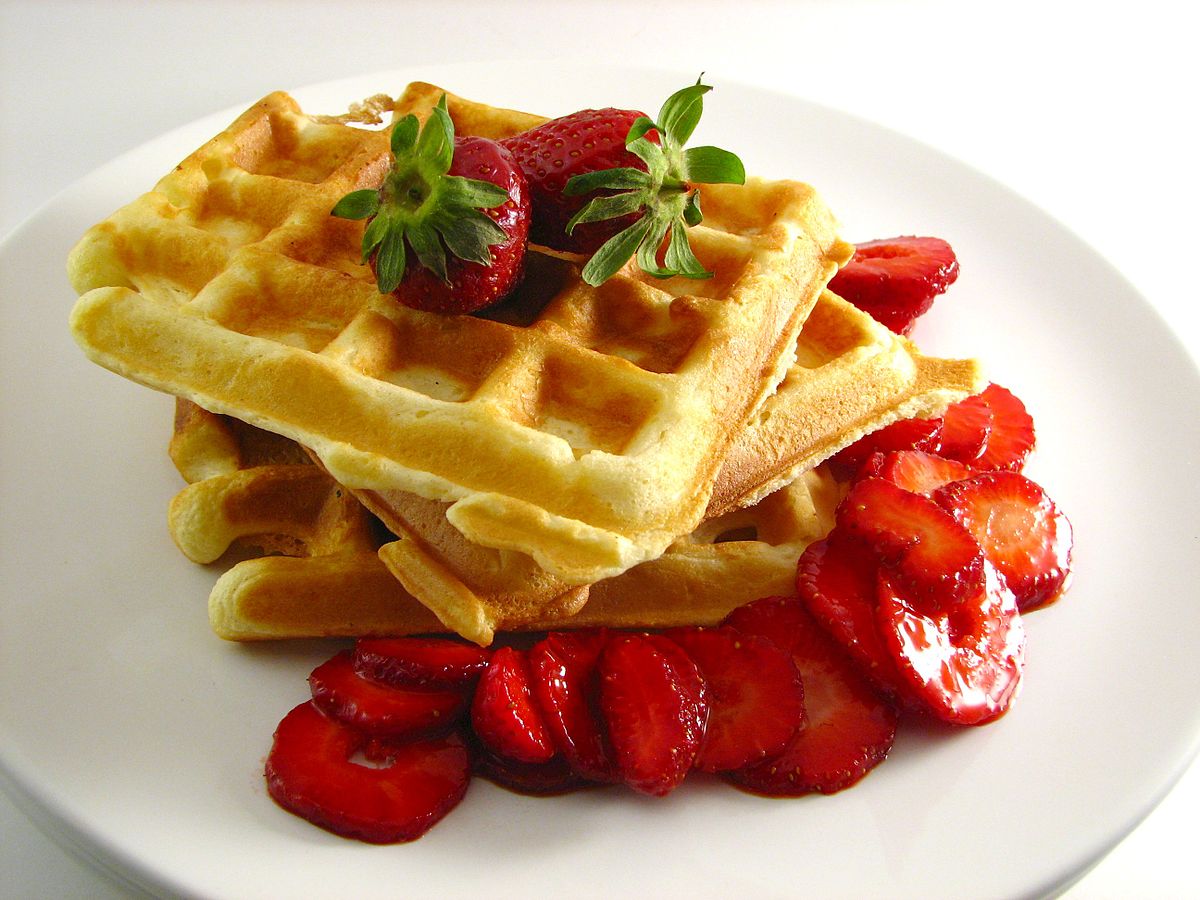 Bánh Waffles healthy ăn kiêng giảm cân