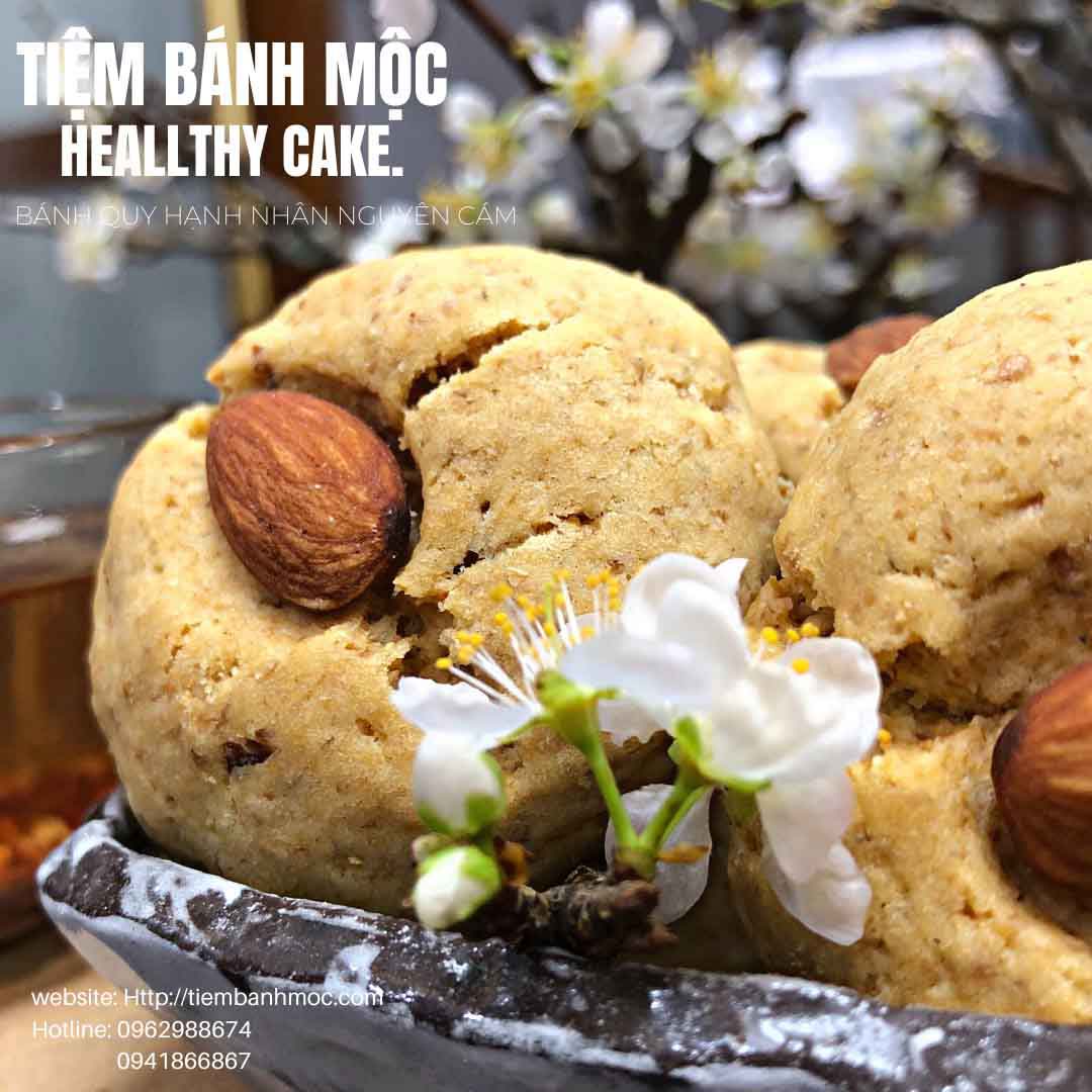 Bánh quy nguyên cám hạnh nhân 