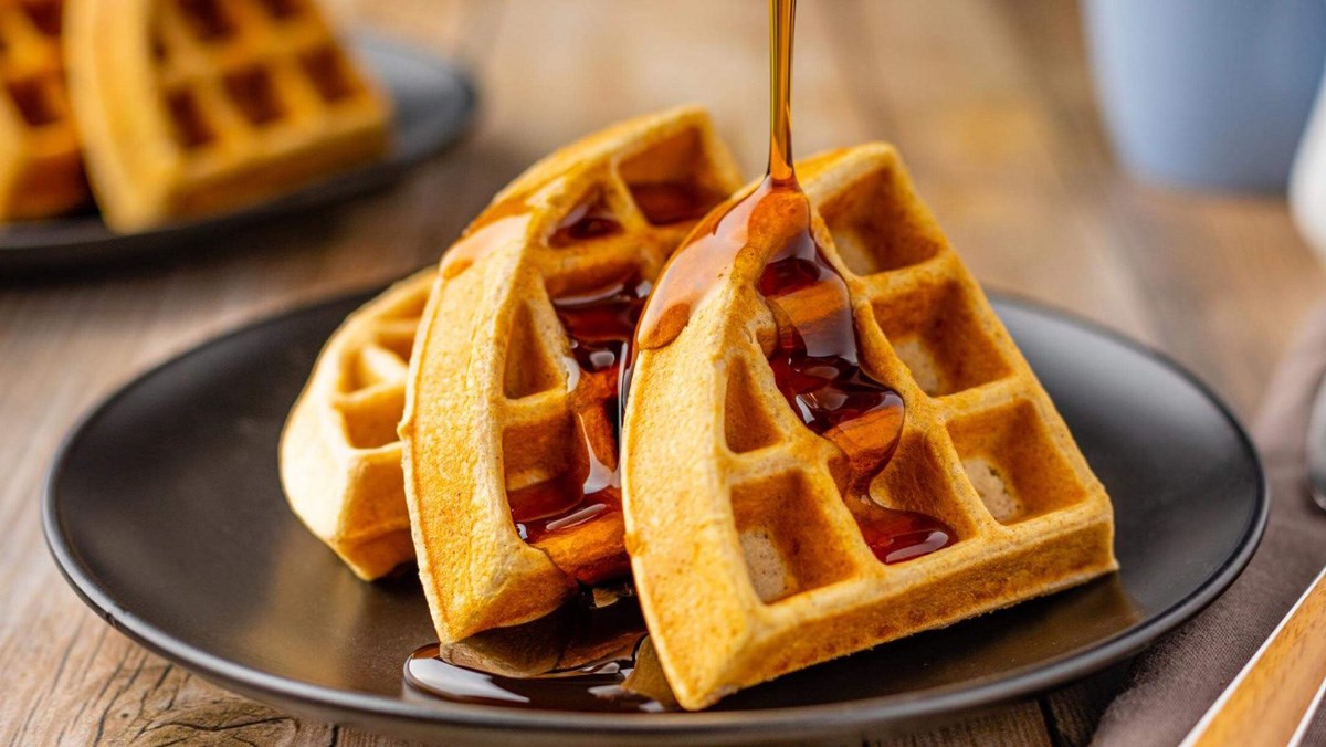 Bánh Waffles healthy ăn kiêng giảm cân