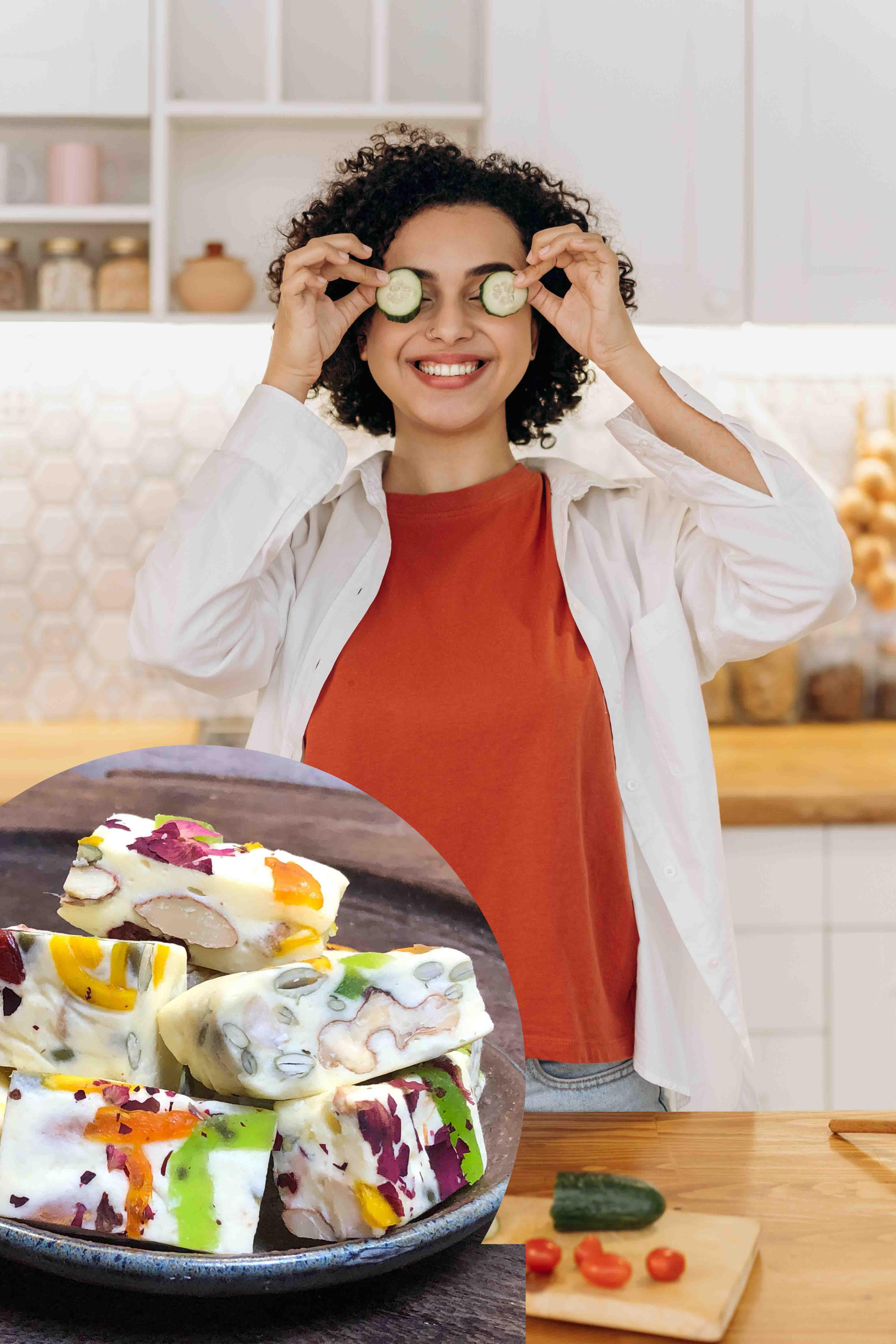 Thực đơn ăn kiêng giảm cân với Kẹo Nougat healthy