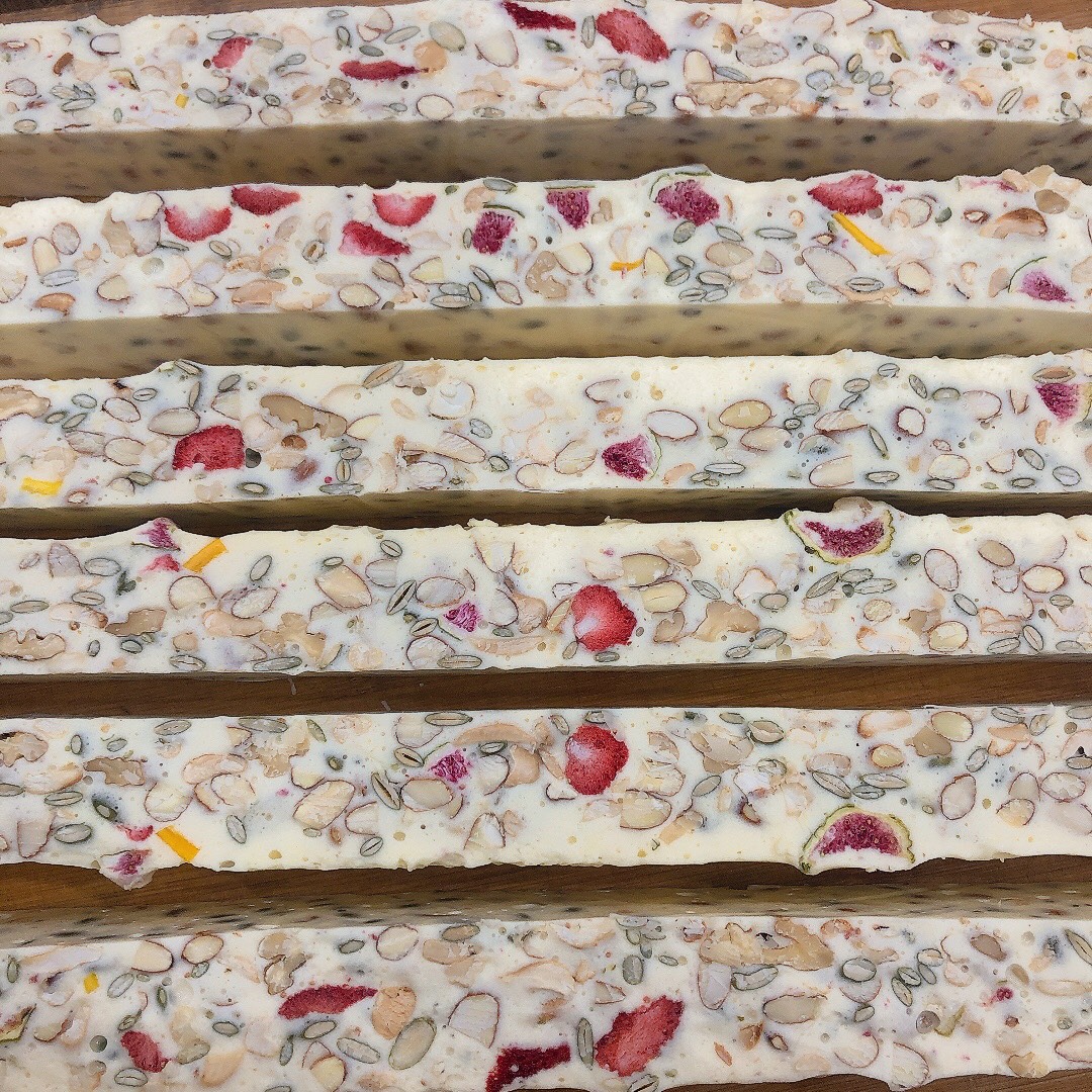 Cách làm kẹo nougat healthy