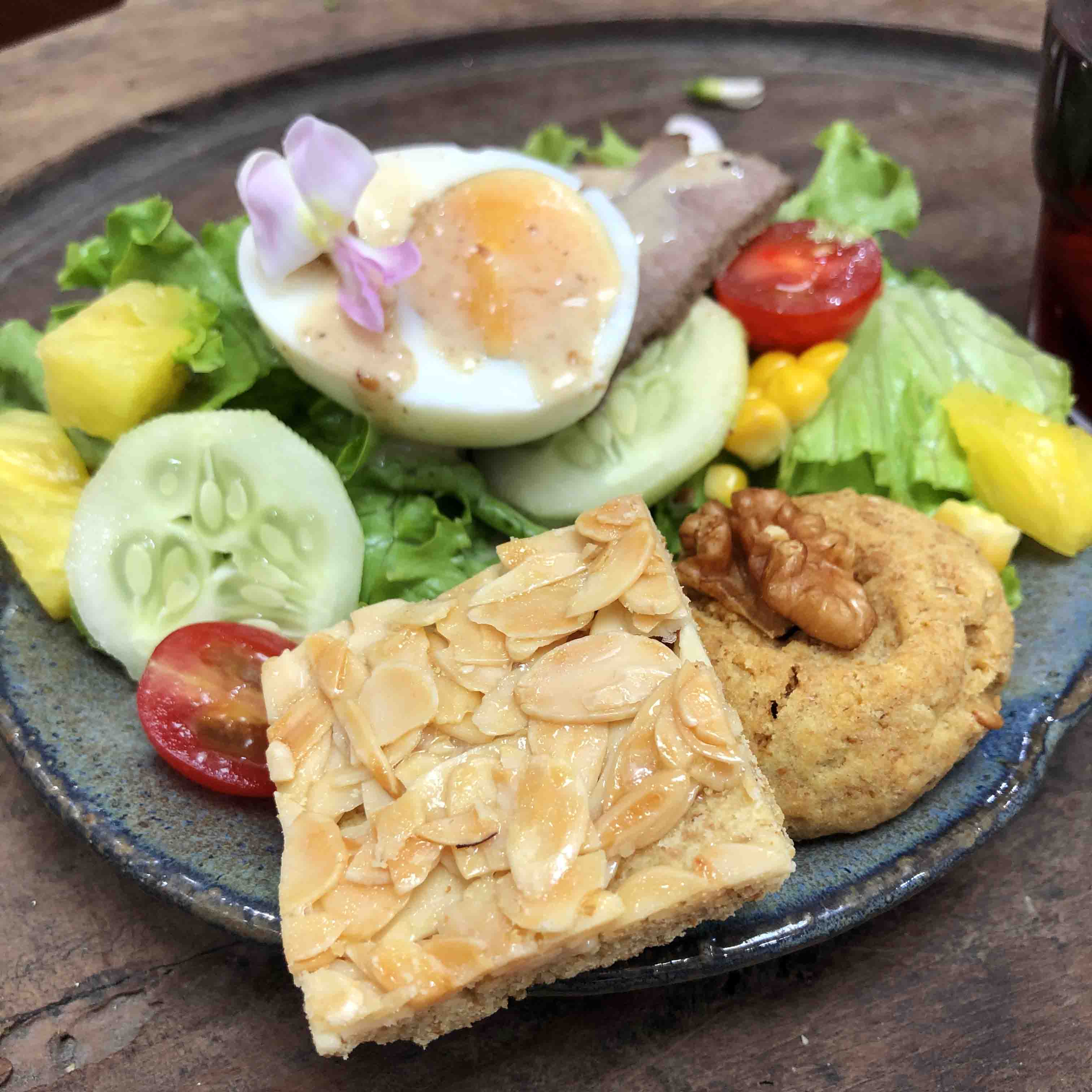 Bánh Ngói Nguyên Cám Hạnh Nhân