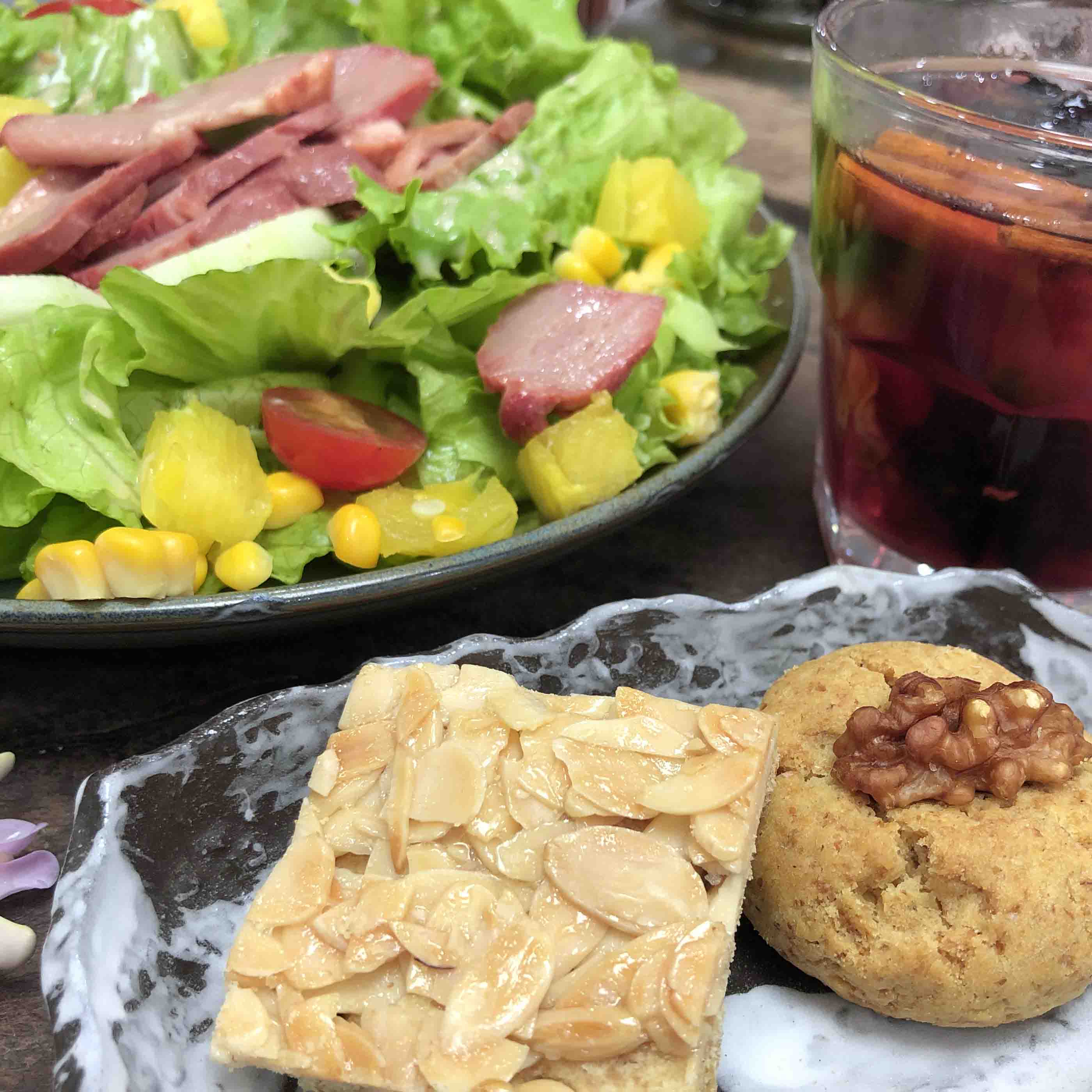 Bánh Quy Óc Chó Nguyên Cám