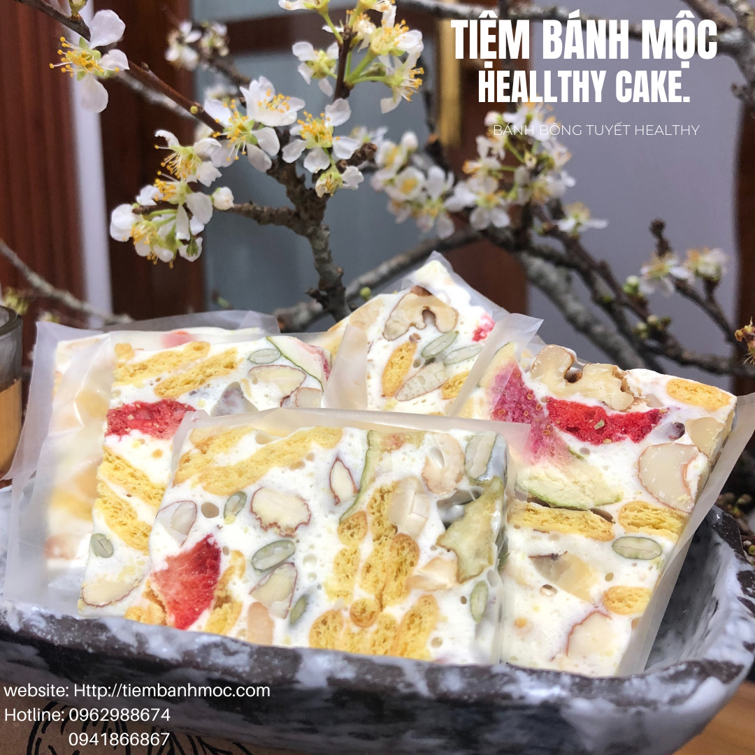 Bánh Bông Tuyết Healthy