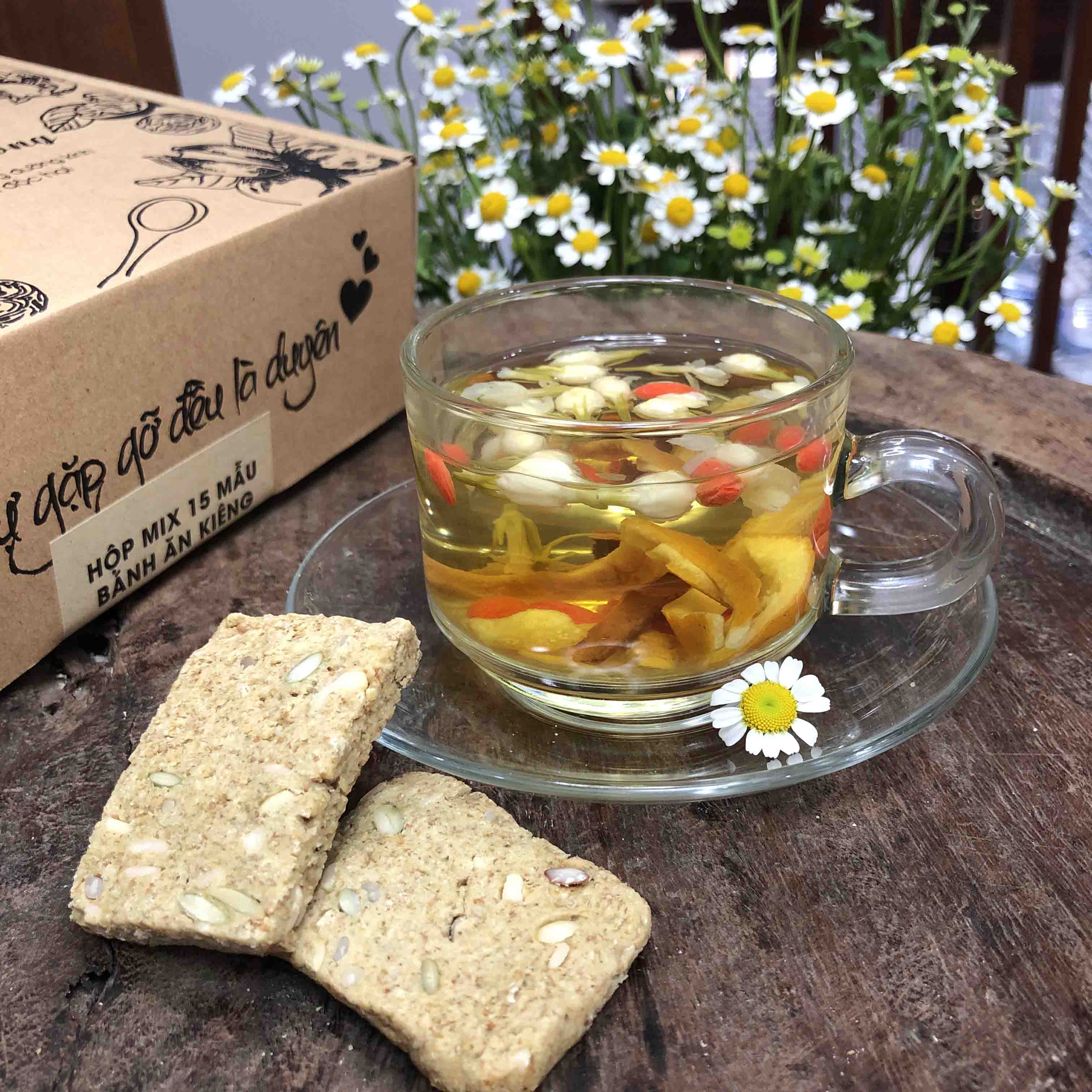 Cookie Yến Mạch Mix Hạt Tiểu Đường