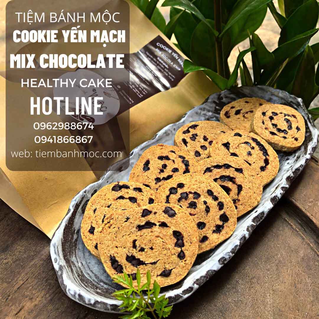 Cookie Yến Mạch Mix Socolachip