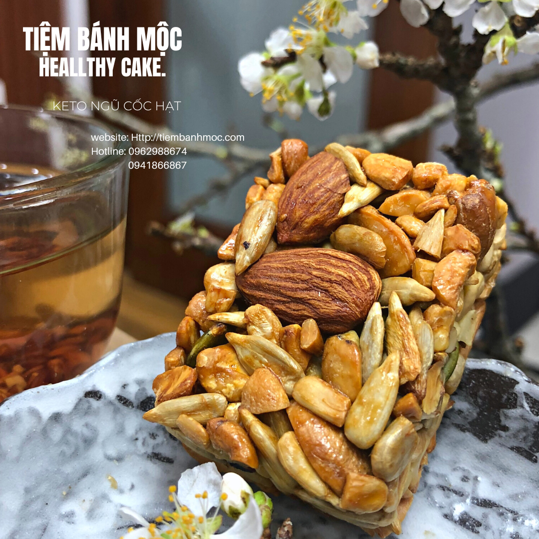 Bánh Keto Hạt: Giải Pháp Ăn Vặt Lành Mạnh Cho Người Giảm Cân, Tiểu Đường và Ăn Keto