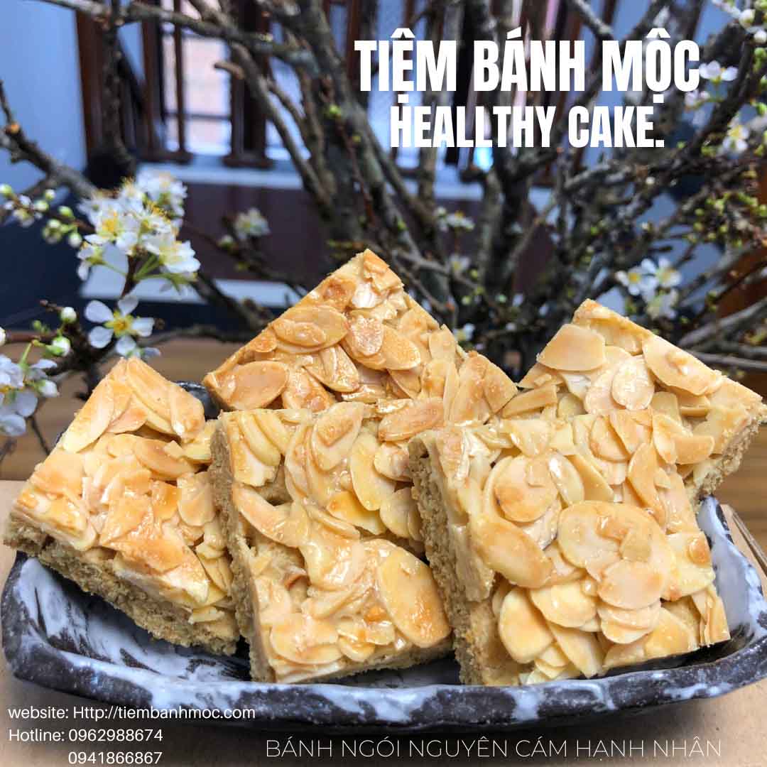 Bánh Ngói Nguyên Cám Hạnh Nhân