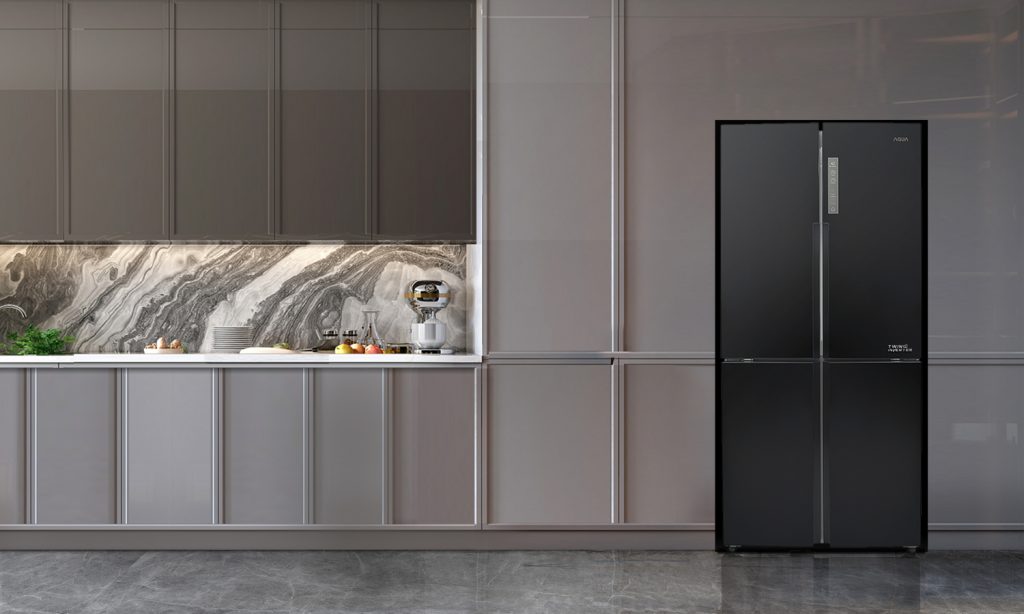 Aqua ra mắt tủ lạnh 4 cánh thế hệ mới M525