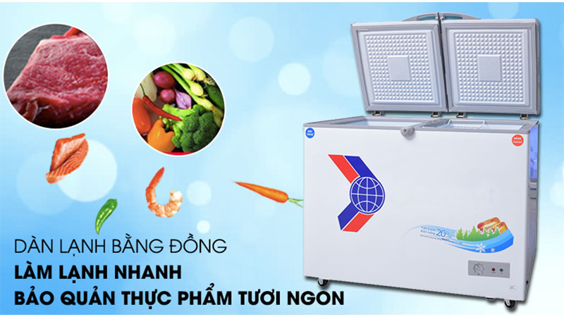 Nên mua tủ đông, tủ mát dàn nhôm hay dàn đồng?