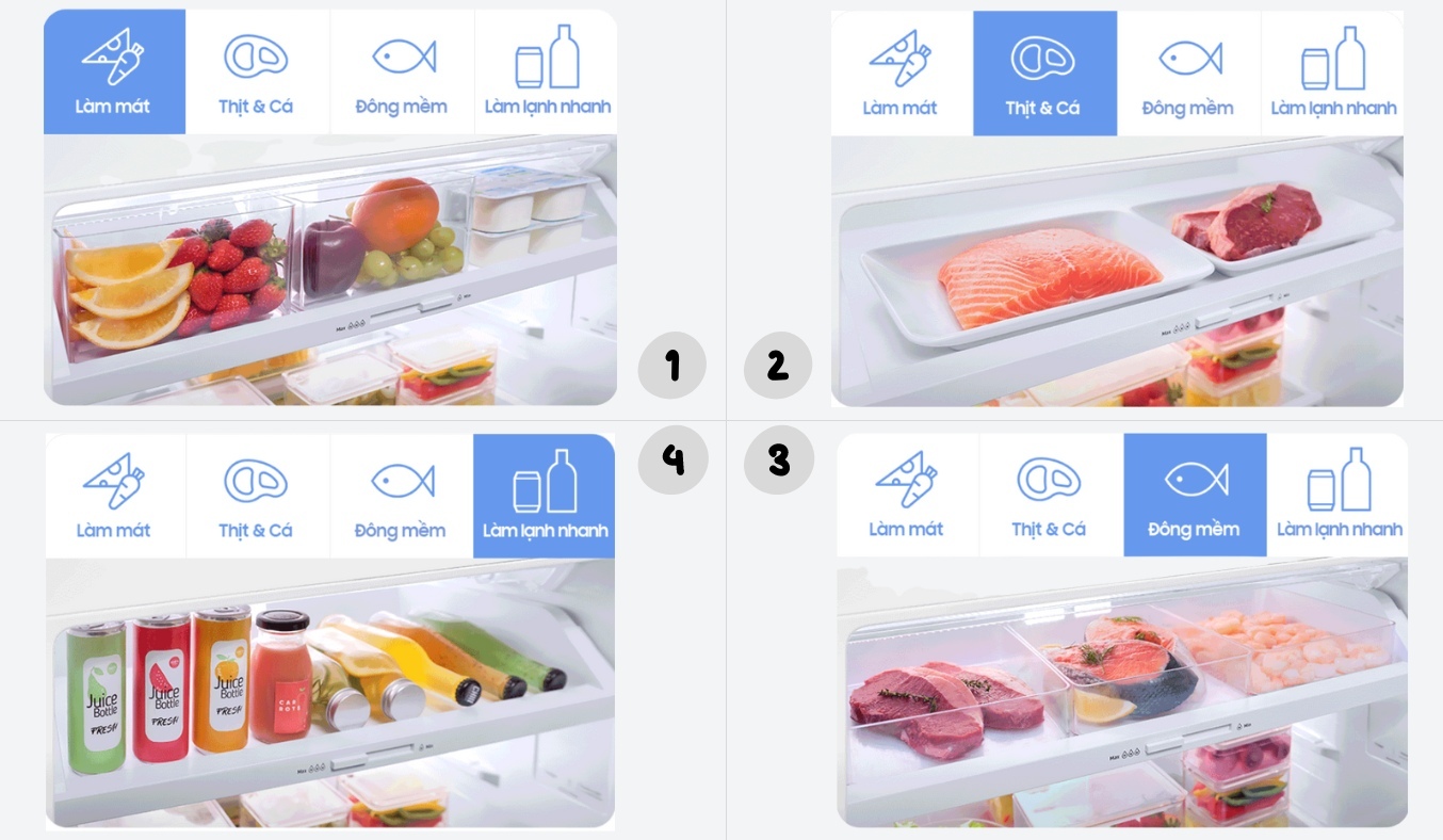 Tủ lạnh Samsung inverter 460 lít RT47CB66868ASV 2023