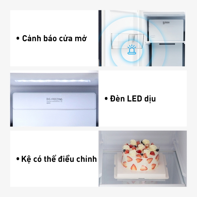 [2024] Tủ lạnh SBS Panasonic inverter 570 lít NR-S621BB-VN