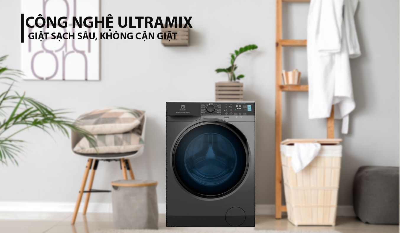 5 công nghệ giặt vượt trội trên máy giặt Electrolux UltimateCare 2022