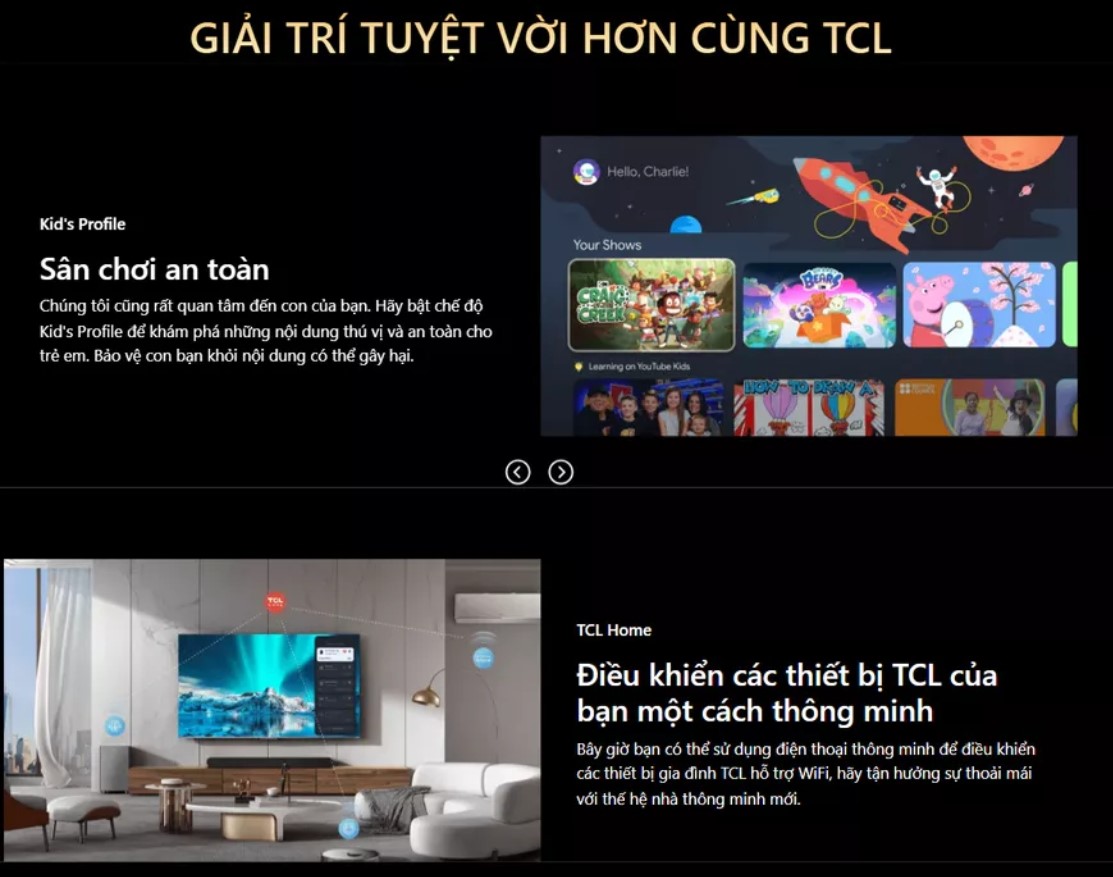 [2024] Google Tivi TCL QLED 4K 65 Inch 65C655 giá tốt, sẵn giao