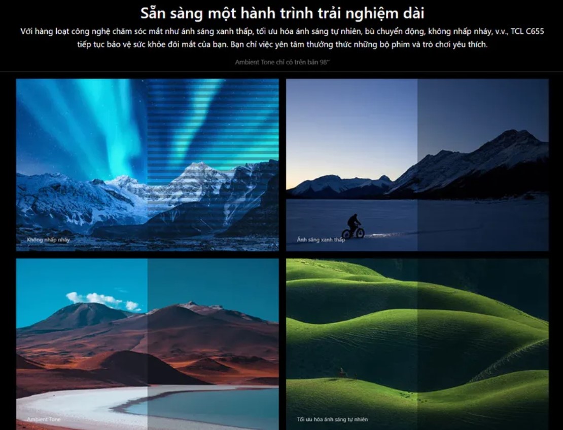 [2024] Google Tivi TCL QLED 4K 65 Inch 65C655 giá tốt, sẵn giao