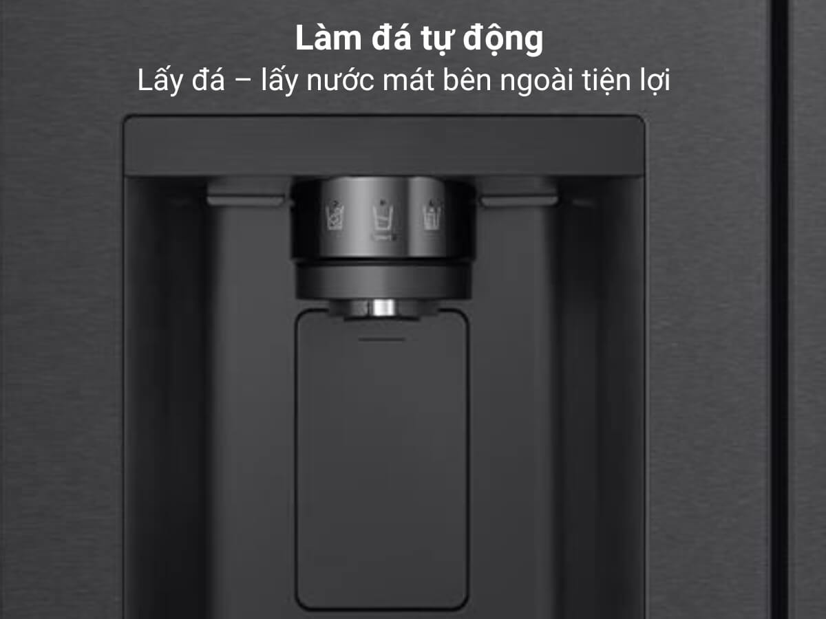 [2024] Tủ lạnh LG Side By Side 2 cánh Inverter 641 lít LSI63BLMA